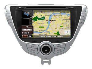 Штатная магнитола Roadrover   Hyundai Elantra 2011