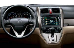 Штатная магнитолаGps,Navi,DVD  Roadrover  для  Honda CR-V