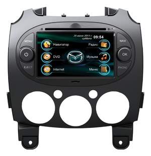 Штатная магнитола Dvd Gps Roadrover  Mazda 2  Украина