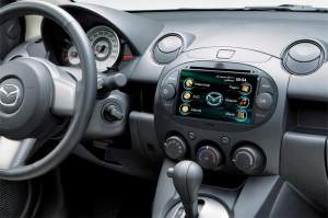 Штатная магнитола Dvd Gps Roadrover  Mazda 2  Украина